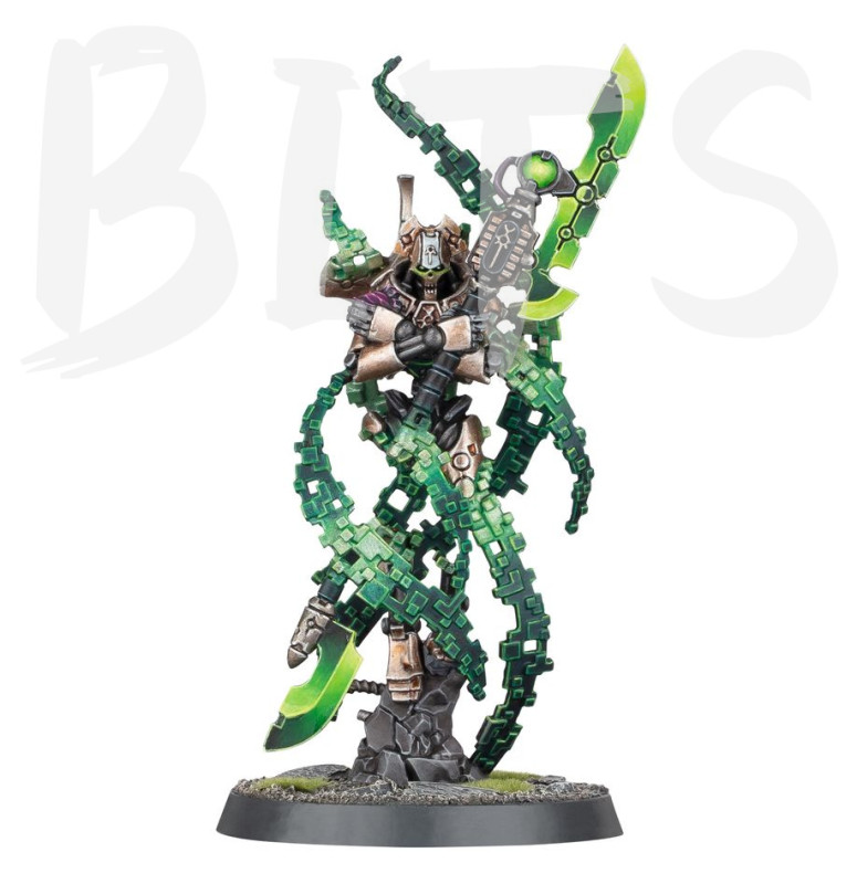 Necron Overlord with Translocation Shroud bits