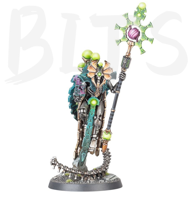 Necron Orikan the Diviner bits