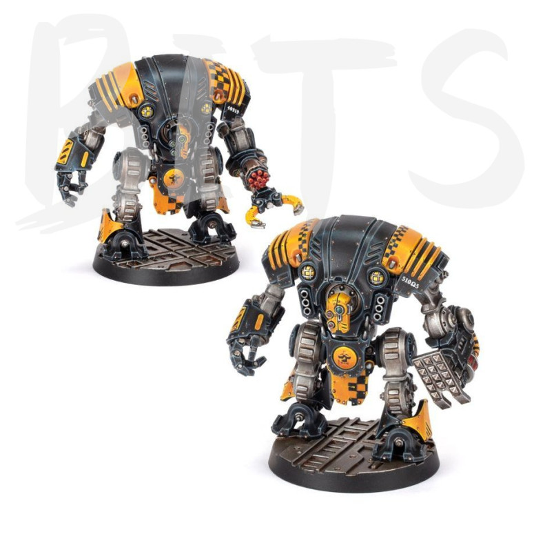 Necromunda Enforcer 'Sanctioner' Pattern Automata bits