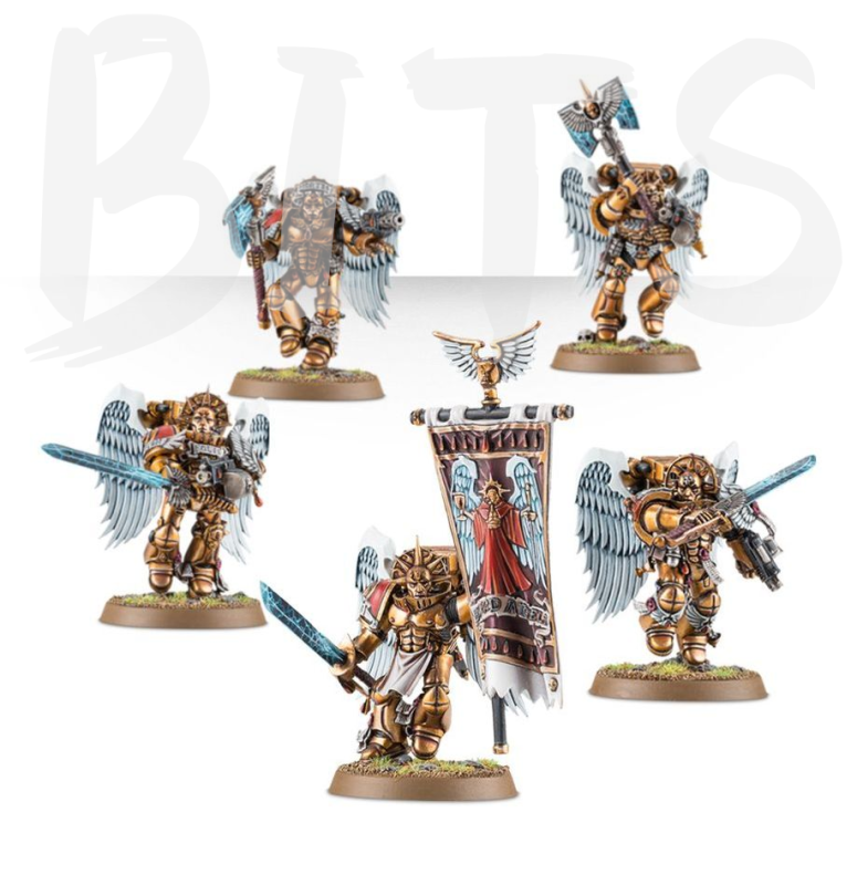 Blood Angels Sanguinary Guard bits