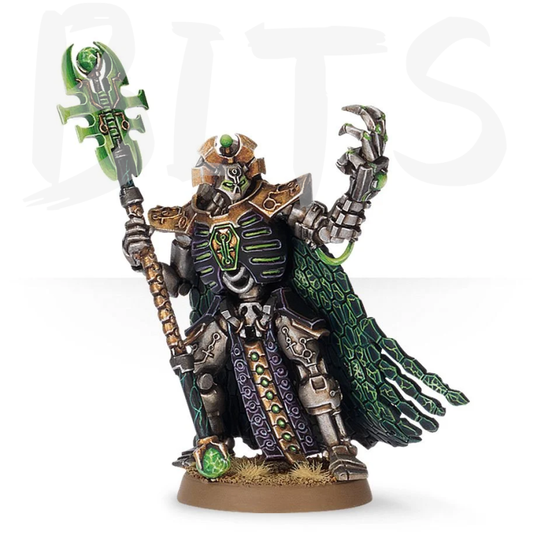 Necron Imotekh the Stormlord bits