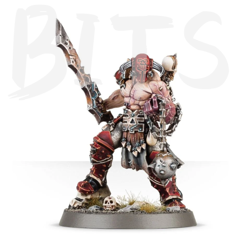 Slaughterpriest with Hackblade and Wrath-hammer bits