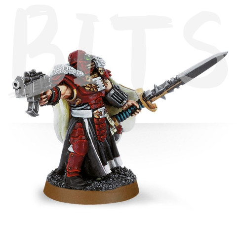 Inquisitor with Power Sword and Bolt Pistol bits