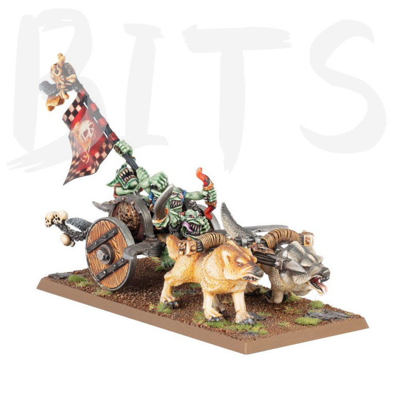 The Old World Goblin Wolf Chariot bits