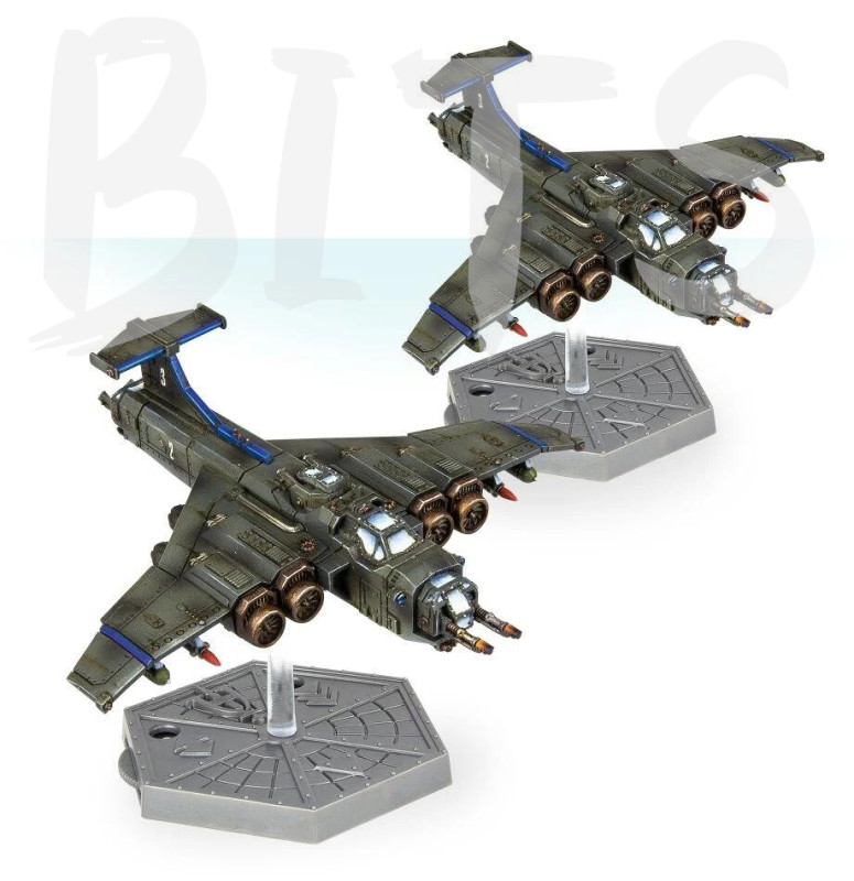 Legions Imperialis:Imperial Navy Marauder Bombers bits