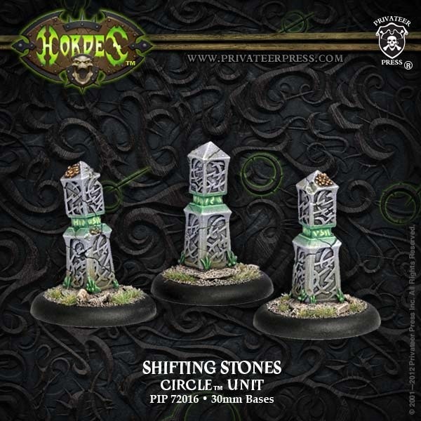 Hordes Circle Orboros Units Shifting Stones