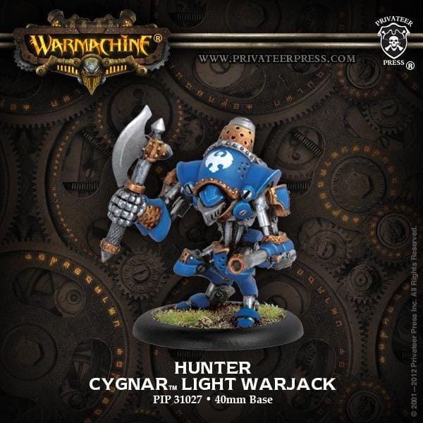 Warmachine Cygnar Warjacks Hunter