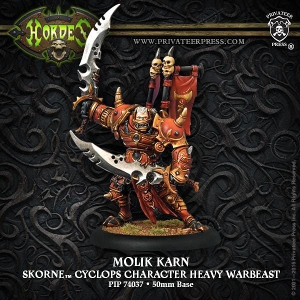 Hordes Skorne Molik Karn