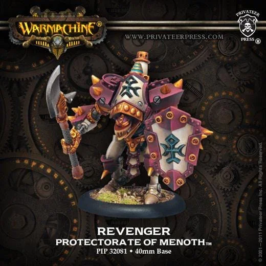 Warmachine The Protectorate of Menoth Warjacks Revenger