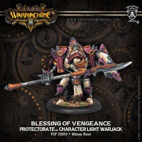 Warmachine The Protectorate of Menoth Warjacks Blessing of Vengeance