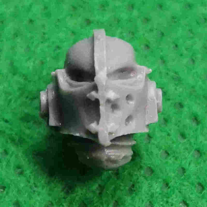 Dark Angels Legion Heads Upgrade Set bits