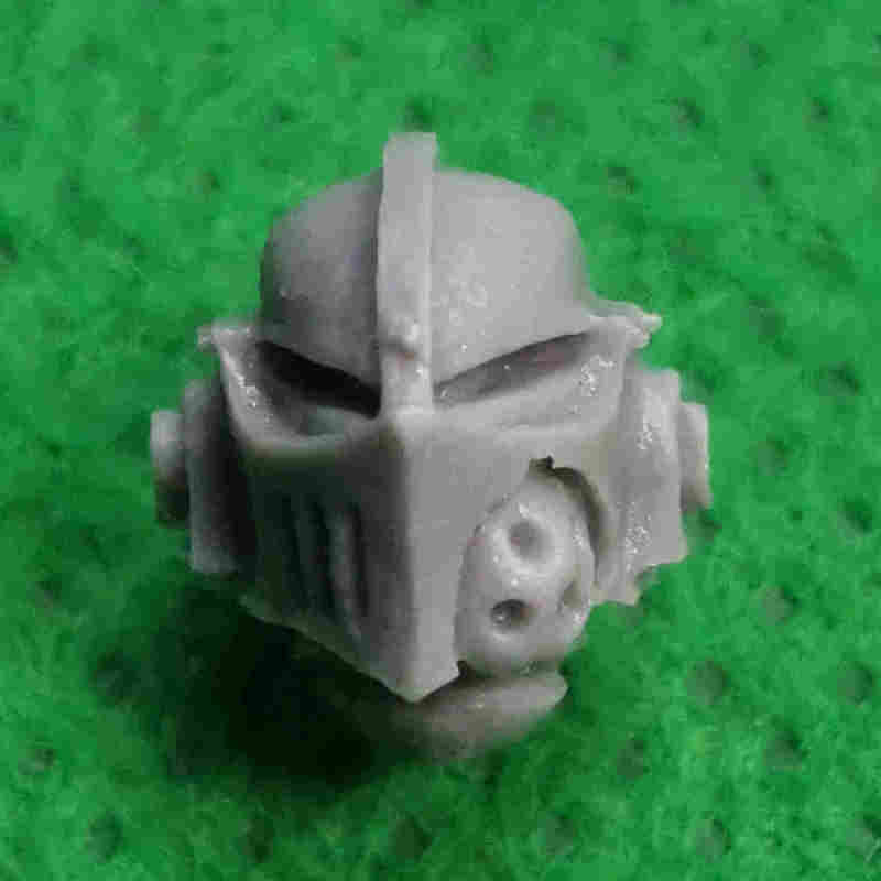 Dark Angels Legion Heads Upgrade Set bits