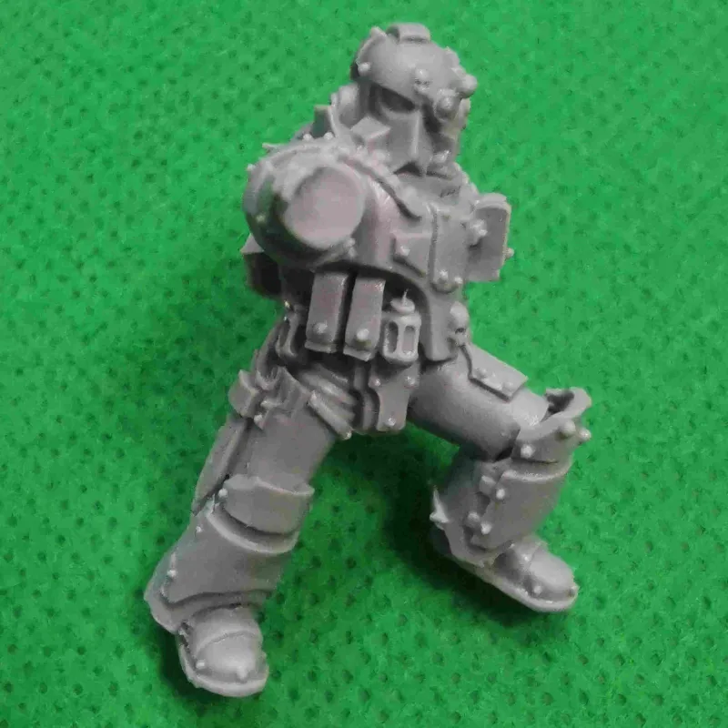 Legion Moritat with Plasma Pistols bits