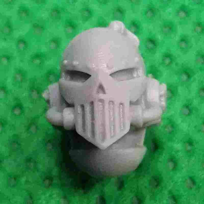 Iron Warriors MKVI Heads bits