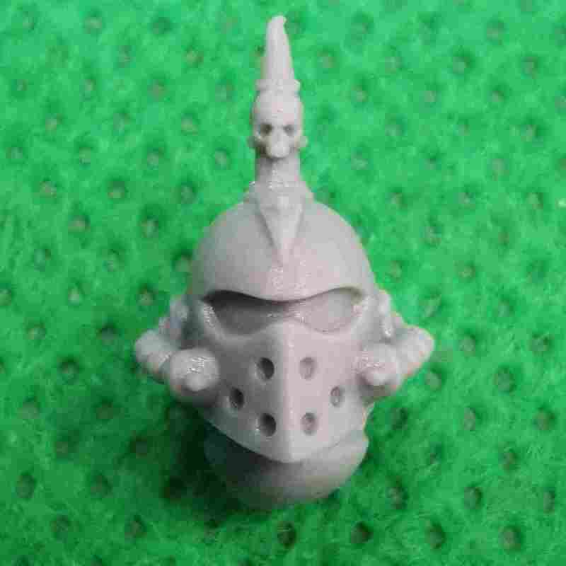 Death Guard MKVI Heads bits