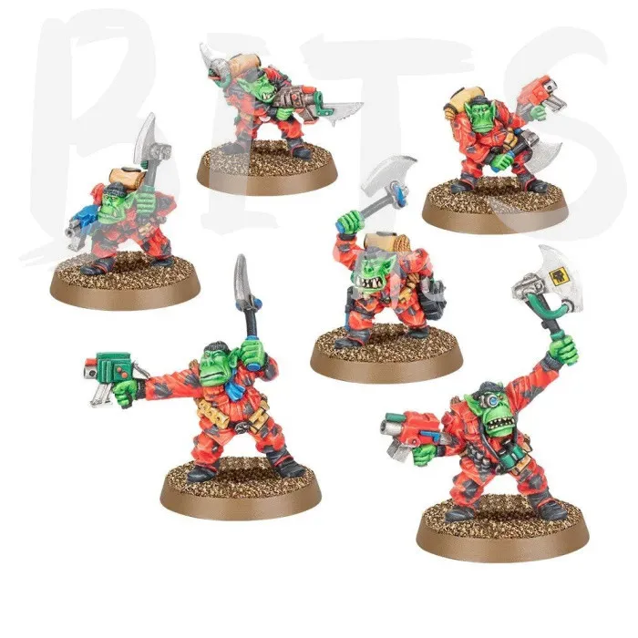 Classic Blood Axe Kommandos bits