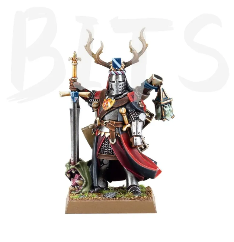 The Old World Questing Knight Paladin with Great Weapon bits