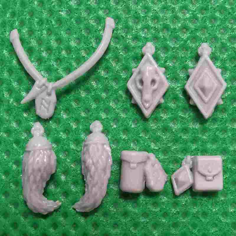 Space Wolves Primaris Upgrade Frames bits