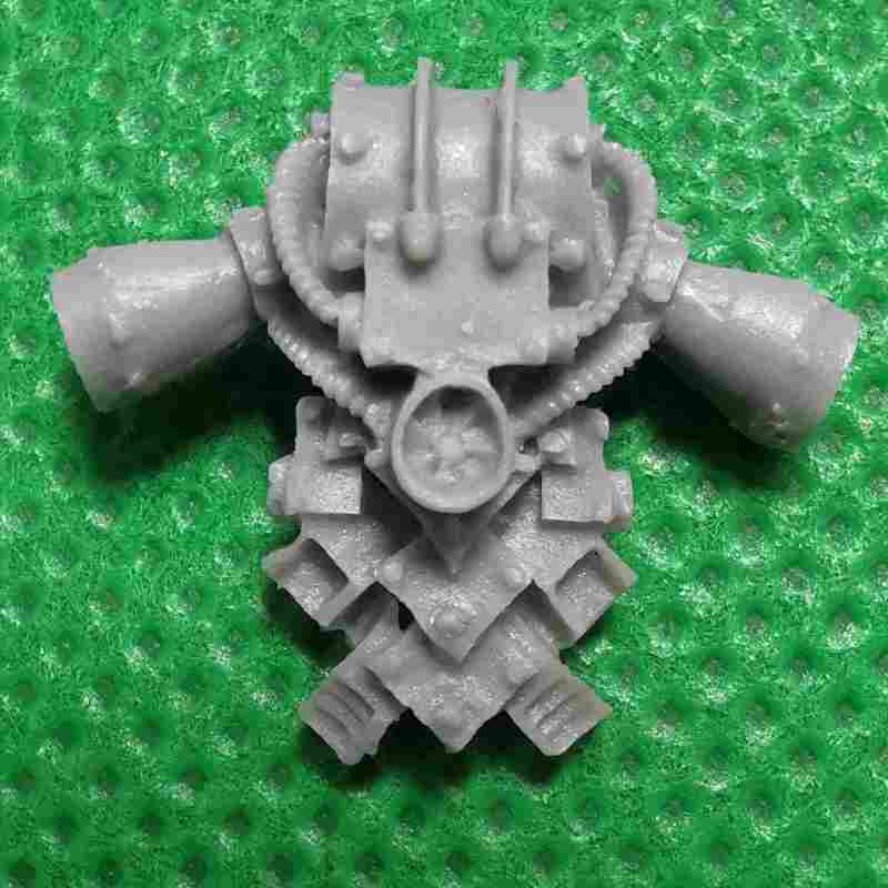 Chaos Space Marines Narik Dreygur Iron Warriors Limited Edition bits