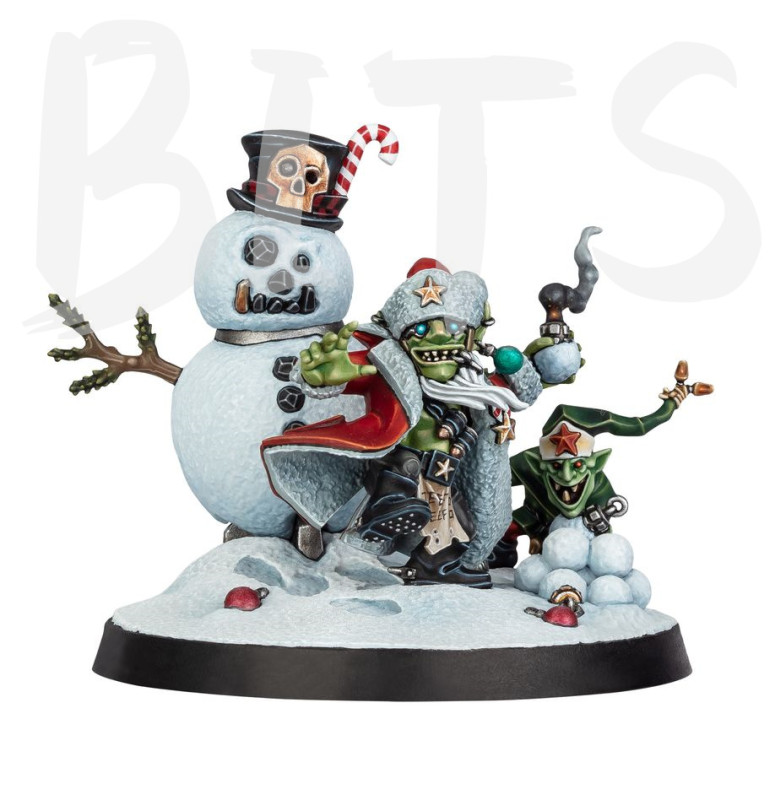 Da Red Gobbo's A-bomb-inable Snowman bits