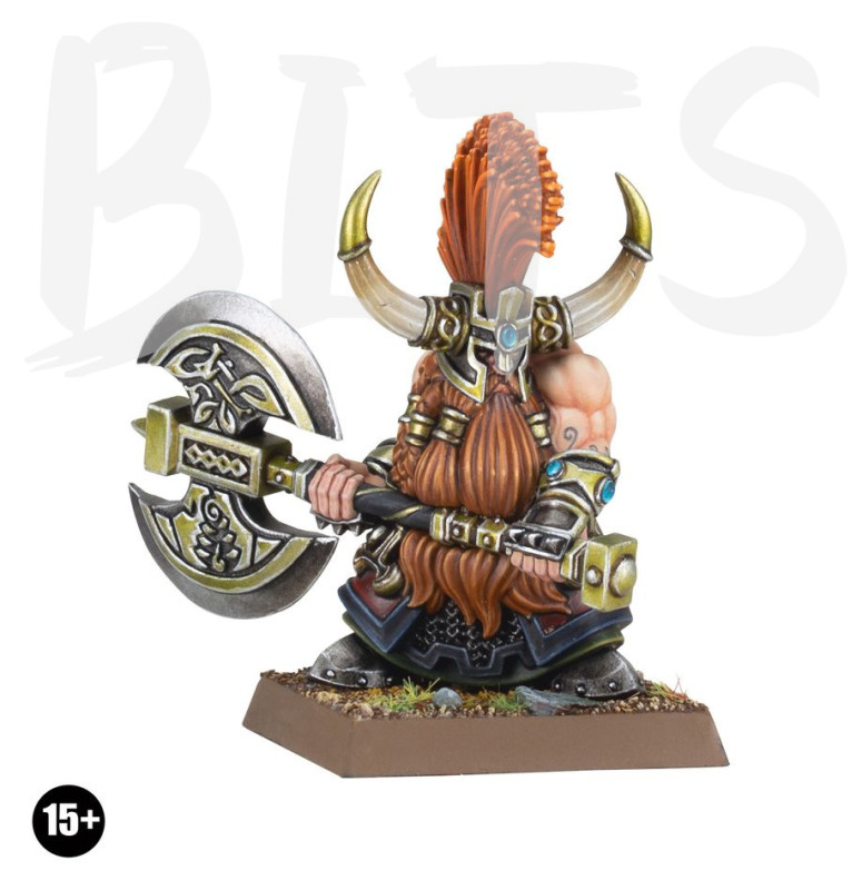 Ungrim Ironfist, the Slayer King of Karak Kadrin bits