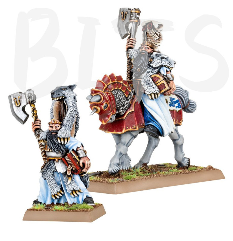 Warrior Priests of Ulric on Foot & Mounted bits