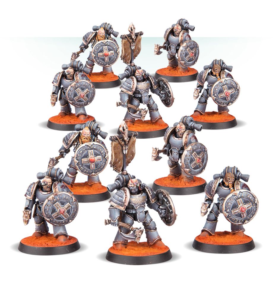 Space Wolves Legion Grey Slayers Close Combat Squad bits