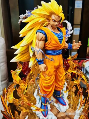 【In Stock】MX Studio Dragon Ball Z Goku SSJ3 Resin Statue Deposit