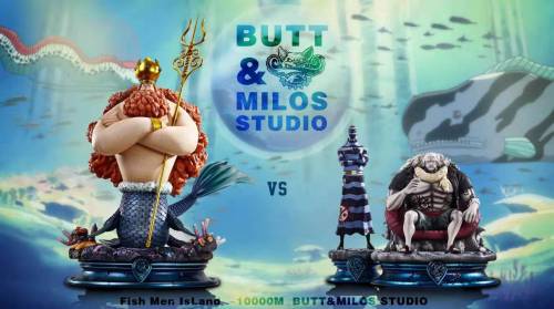 【Pre order】BUTT&MILOS Studio One-Piece Hordy Jones VS Neptune 1:8 Resin Statue Deposit