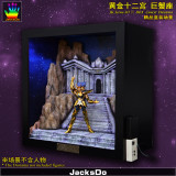 【In Stock】JacksDo Saint Seiya the zodiac constellations JK.Scene-30 Ⅳ BOX Cancer Dirorama Resin Statue