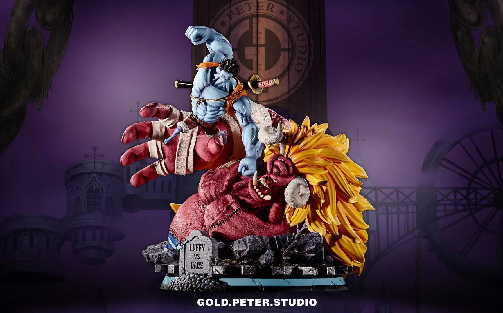 Pre order】GP Studio One-Piece Nightmare Luffy VS Ozzy​ Resin Statue Deposit