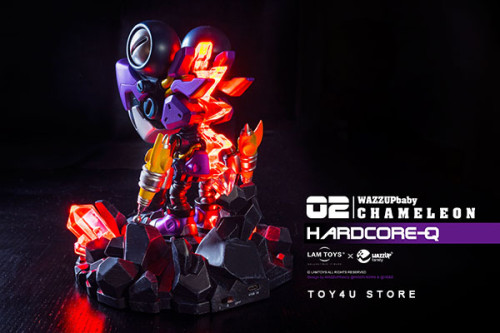 【Pre Order】LAM TOYS WAZZUPbaby Hardcore-Q Chameleo Figure Toy
