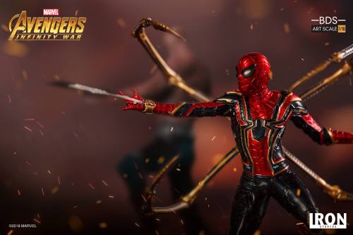 【In Stock】Iron Studio Iron Spider-Man BDS Art Scale 1/10 - Avengers: Infinity War