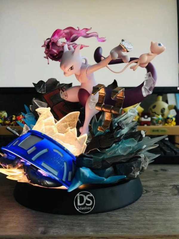 【In Stock】DS Studio Pokemon Mew Two EX Resin Statue