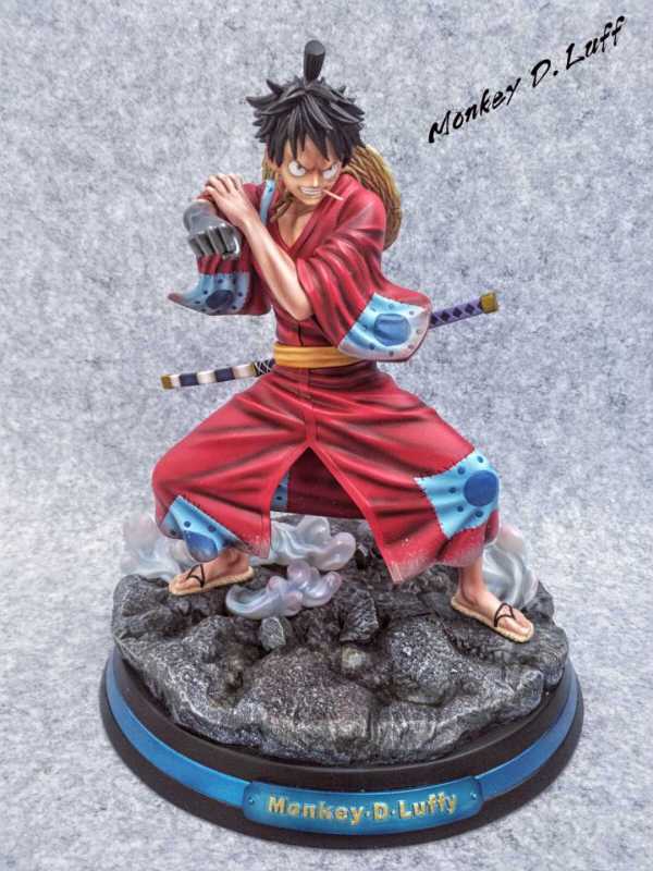 【In Stock】MK Studio One-Piece Japanese style Luffy 1:6 Resin Statue
