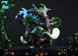 【In Stock】ZN Studio Pokemon Halloween Bulbasaur Hand Over Your Seeds Quickly​ Resin Statue