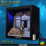 【In Stock】JacksDo Saint Seiya the zodiac constellations JK.Scene-30 III BOX Gemini Dirorama Resin Statue