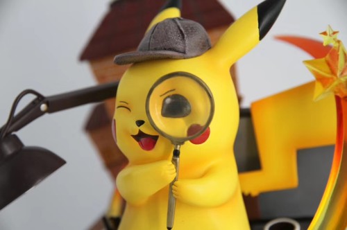 404 Studio Pokémon Meowth Cosplay Pikachu Statue