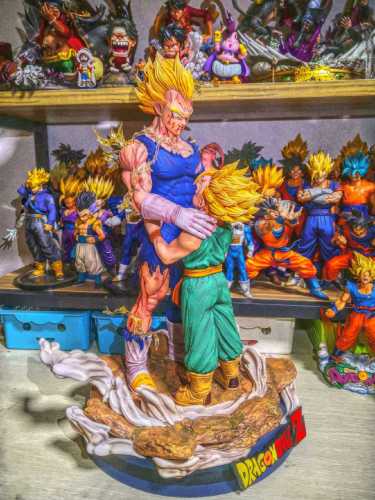 【In Stock】DIMWNSION POWER Studio Dragon Ball Super Vegeta&Trunks Resin Statue