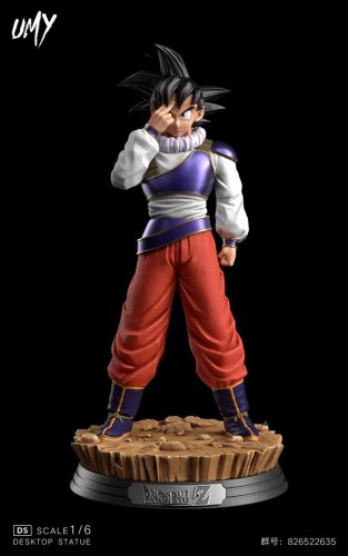 【Pre order】UMY Studio Dragon Ball Z Goku Teleportation 1:6 Scale Resin Statue Deposit
