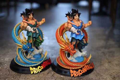 【In Stock】Luyan Studio Dragon Ball Z Uub and Goku 1:8 Resin Statue