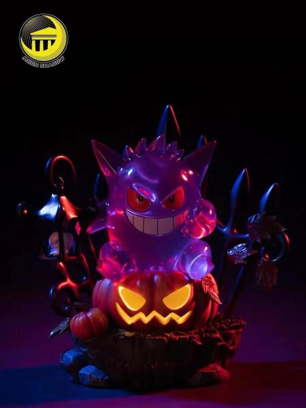 【In Stock】Moon Shadow Studio Pokemon Gengar Resin Statue