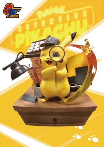 【Pre Order】GF Studio Pokémon Detective Pikachu Resin Statue Deposit