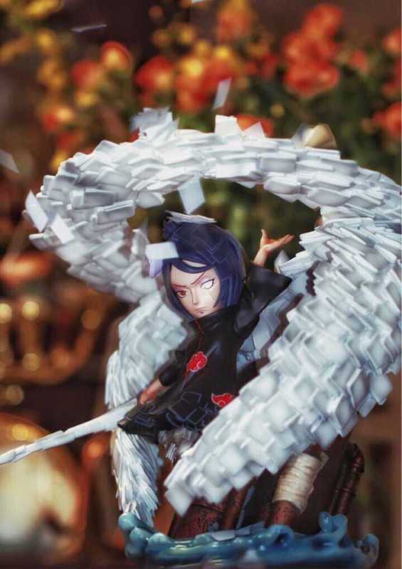 【In Stock】LB Studio Naruto Akatsuki Konan SD Resin Statue