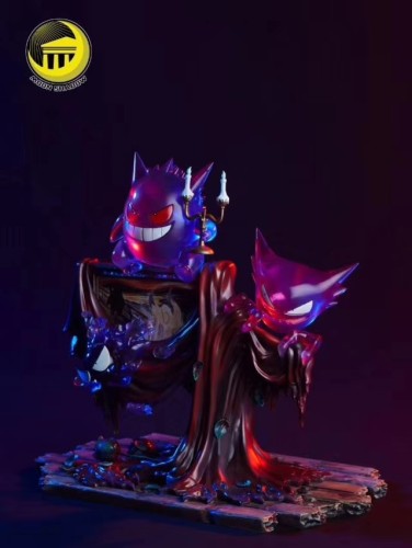 【Pre Order】Moon Shadow Studio Pokemon Gengar Family Resin Statue Deposit