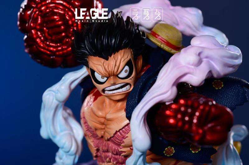 【In Stock】League Studio One Piece Gear 4 Luffy Wcf Scale Resin Statue
