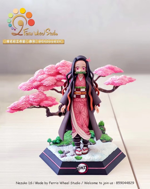 【Pre order】Ferries Wheel Studio Demon Slayer: Kimetsu no Yaiba Kamado Nezuko Resin Statue Deposit