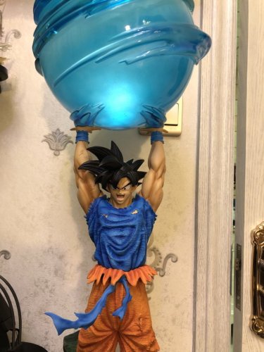 【In Stock】Temple Studio Dragon Ball Z Goku Genkidama Resin Statue