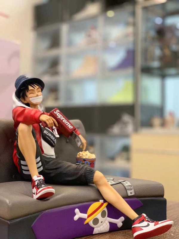 【In Stock】IZ Studio One-Piece Monkey D Luffy Fashion Style Resin Statue