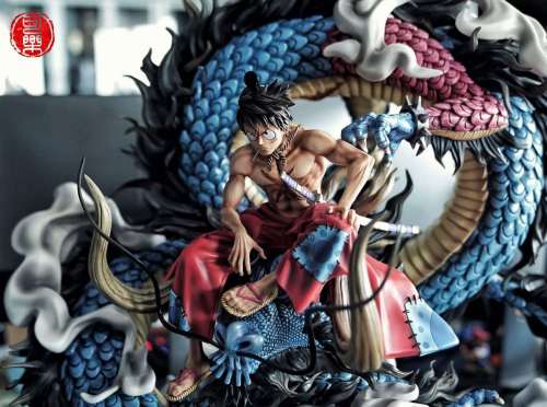 【In Stock】Cola One-Piece Monkey D Luffy Land of Wano Series Resin Statue